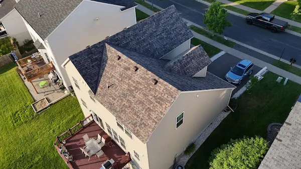 completed Owens Corning roofing project in Maple Grove