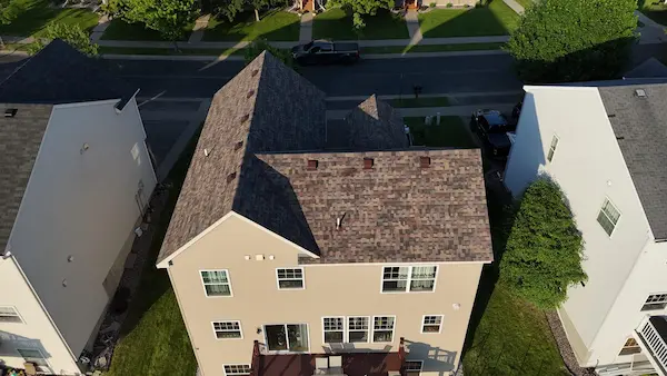 completed Owens Corning roofing project in Maple Grove