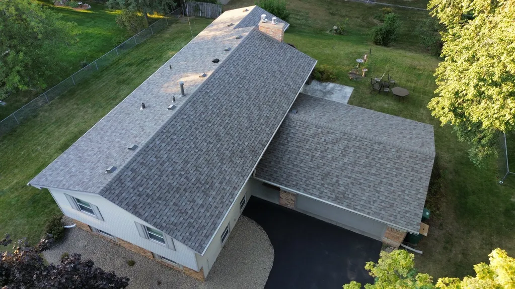 roof replacement project for a Minnesota home