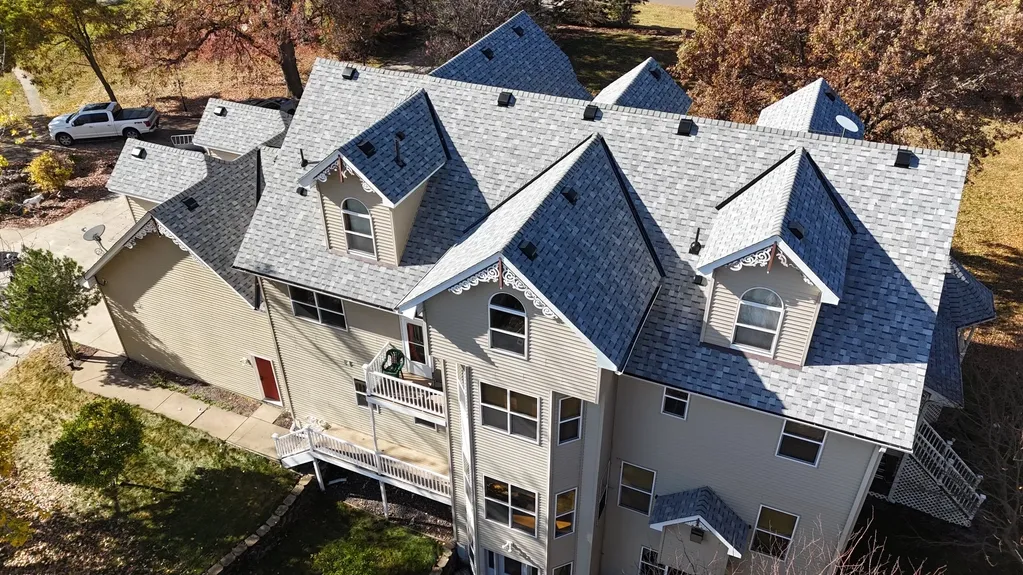 roof replacement project for a Minnesota home