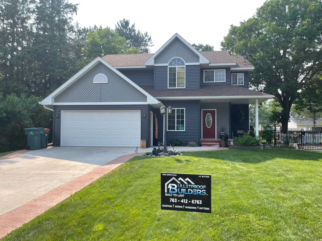 roof replacement project for a Minnesota home