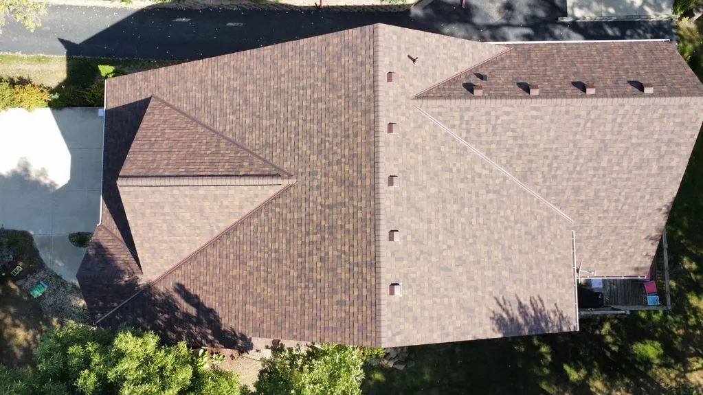 roof replacement project for a Minnesota home