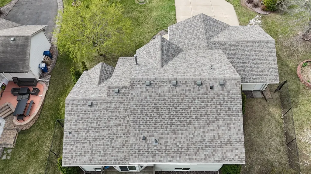 roof replacement project for a Minnesota home