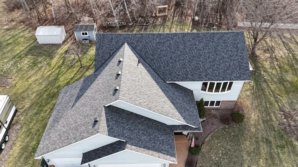 roof replacement project for a Minnesota home