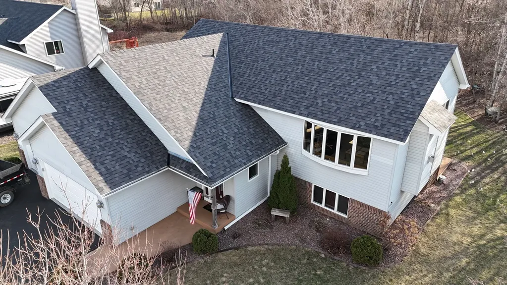 roof replacement project for a Minnesota home