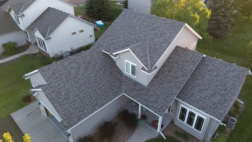 roof replacement project for a Minnesota home