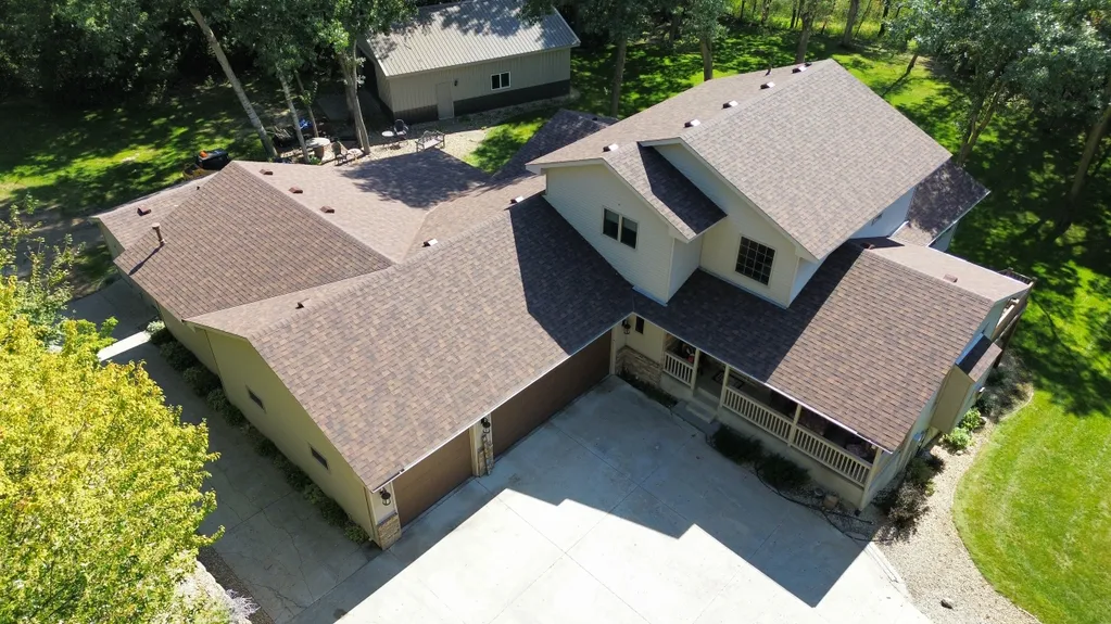 roof replacement project for a Minnesota home