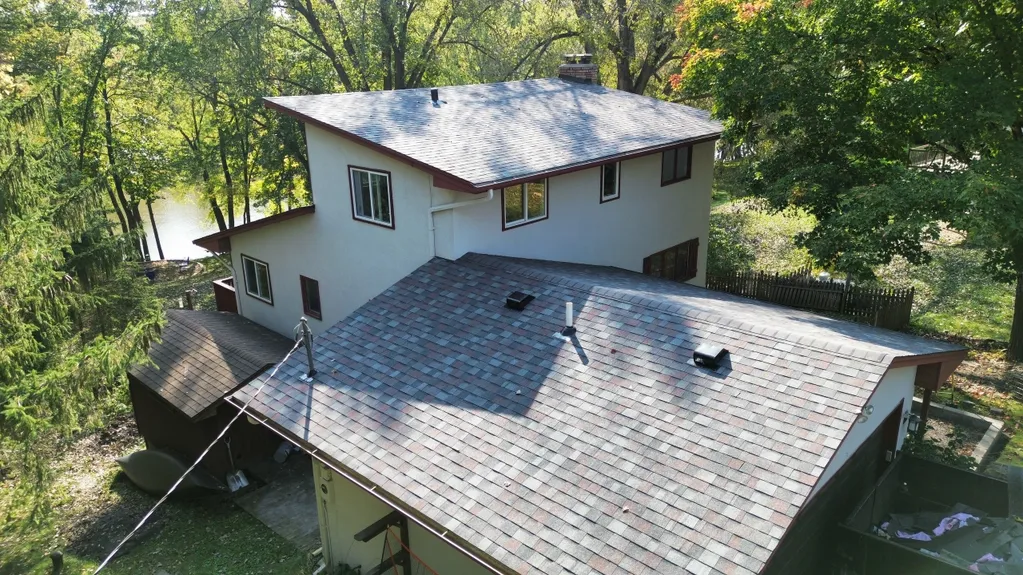 roof replacement project for a Minnesota home