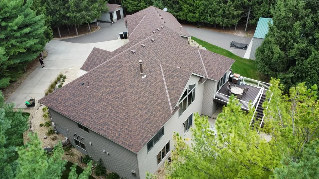 roof replacement project for a Minnesota home