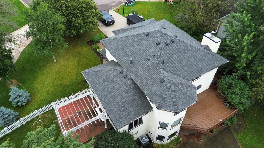 roof replacement project for a Minnesota home