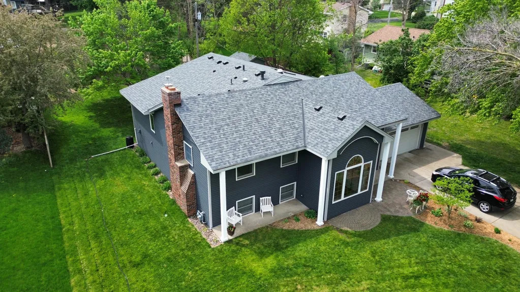 roof replacement project for a Minnesota home