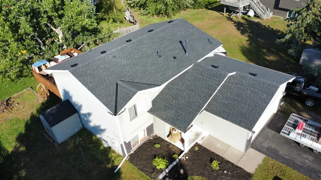 roof replacement project for a Minnesota home
