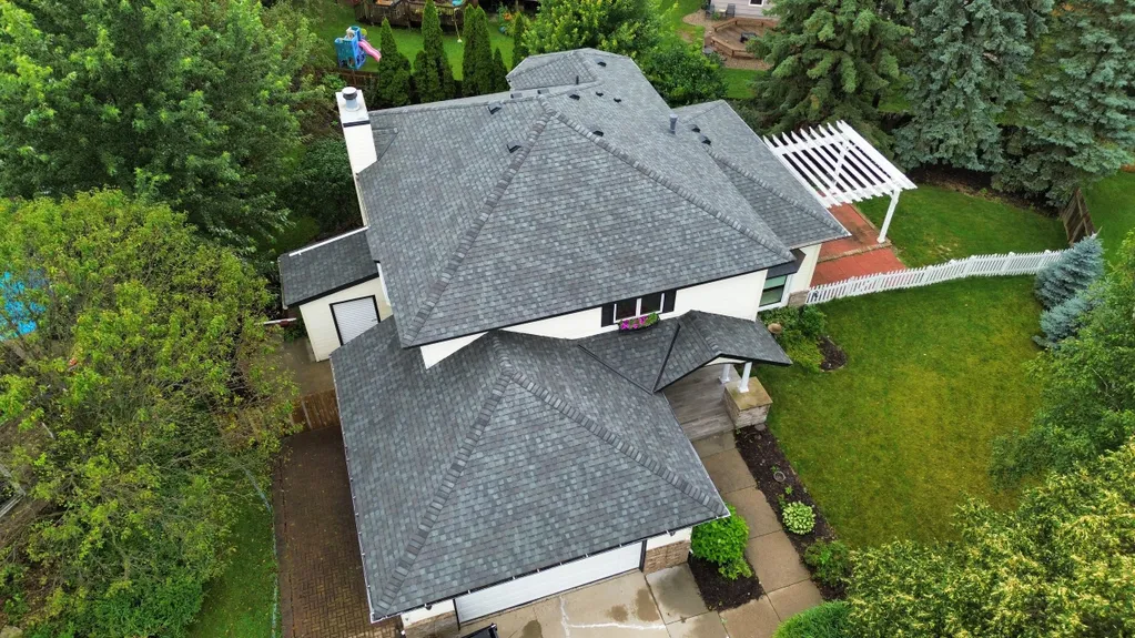 roof replacement project for a Minnesota home
