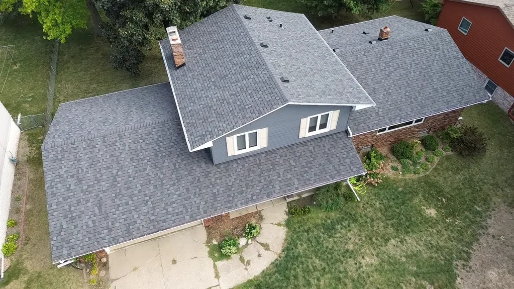 roof replacement project for a Minnesota home